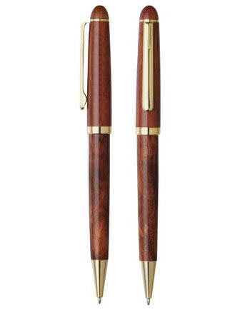 Engraved Rosewood Pen