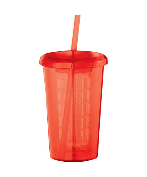 Fruit Infuser 20-oz. Tumbler with Straw