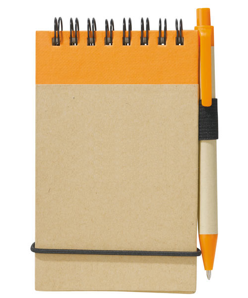 Recycled Pocket Jotter w/ Pen