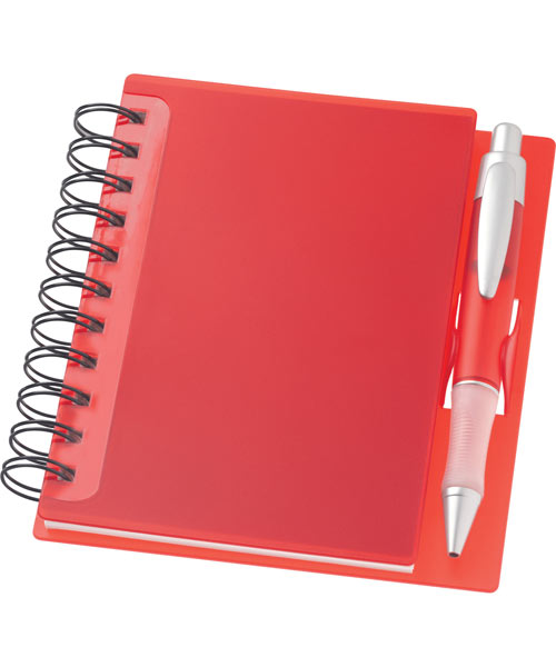  Spiral Notebook with Pen