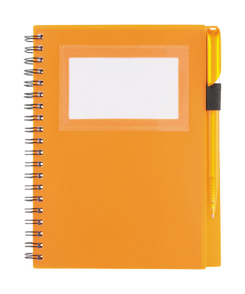 Window Spiral Notebook With Pen