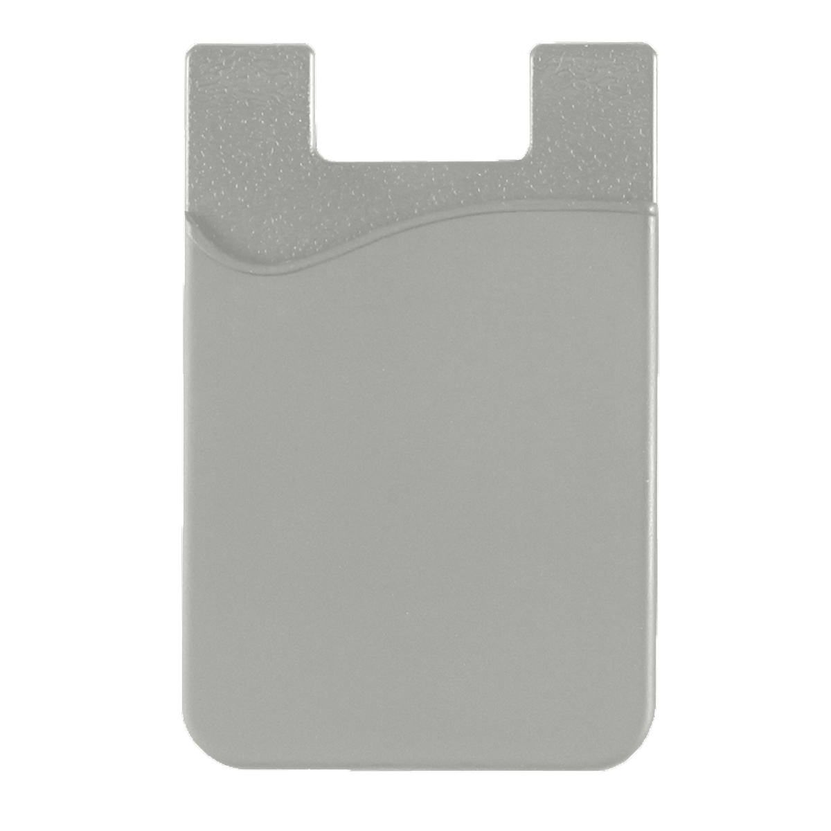 Silicone Cell Phone Wallet White