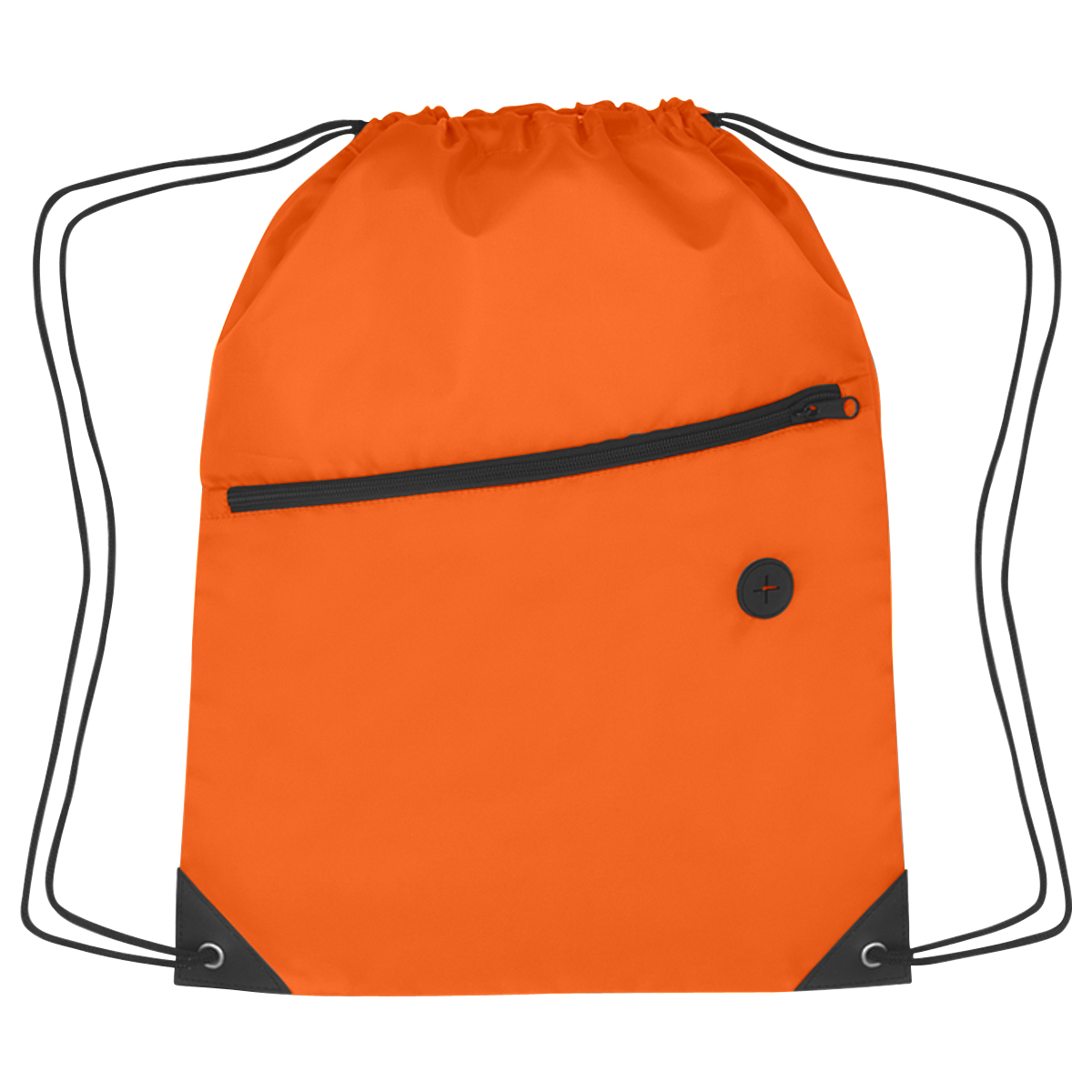 Printed Sports Pack With Front Zip Bags Queensboro