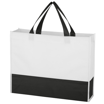 Printed Non-Woven Prism Tote Bag