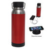 22 Oz. Carter Stainless Steel Bottle With Wireless Charger And Power Bank Thumb