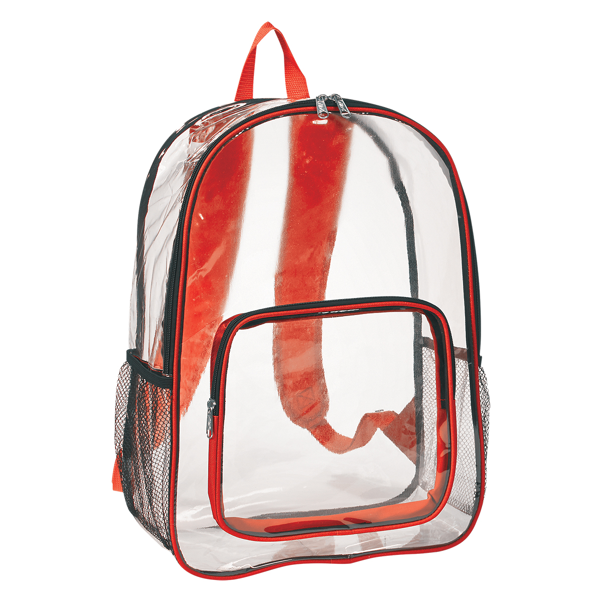 Printed Clear Backpack Queensboro