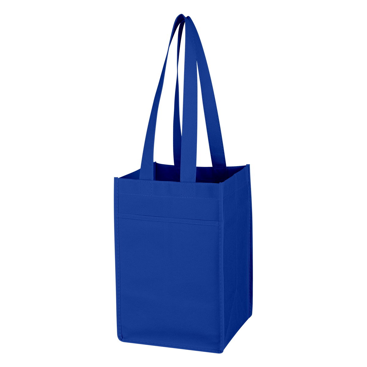 Printed Non-Woven 4 Bottle Wine Tote Bag Thumb