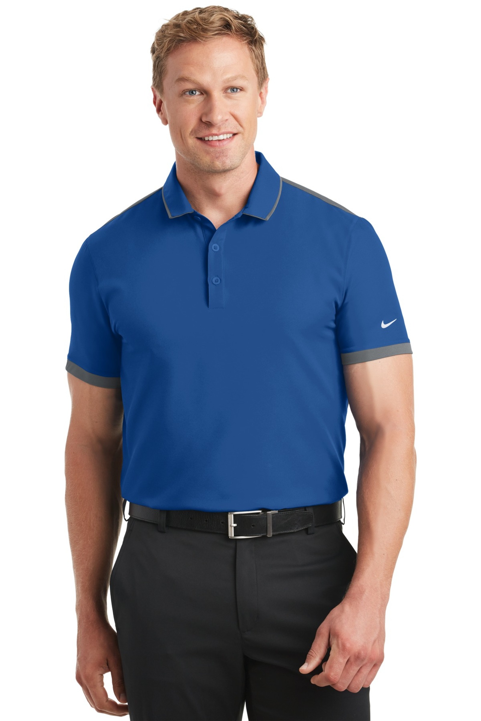 Nike Golf Embroidered Men's Dri-FIT Stretch Woven Polo