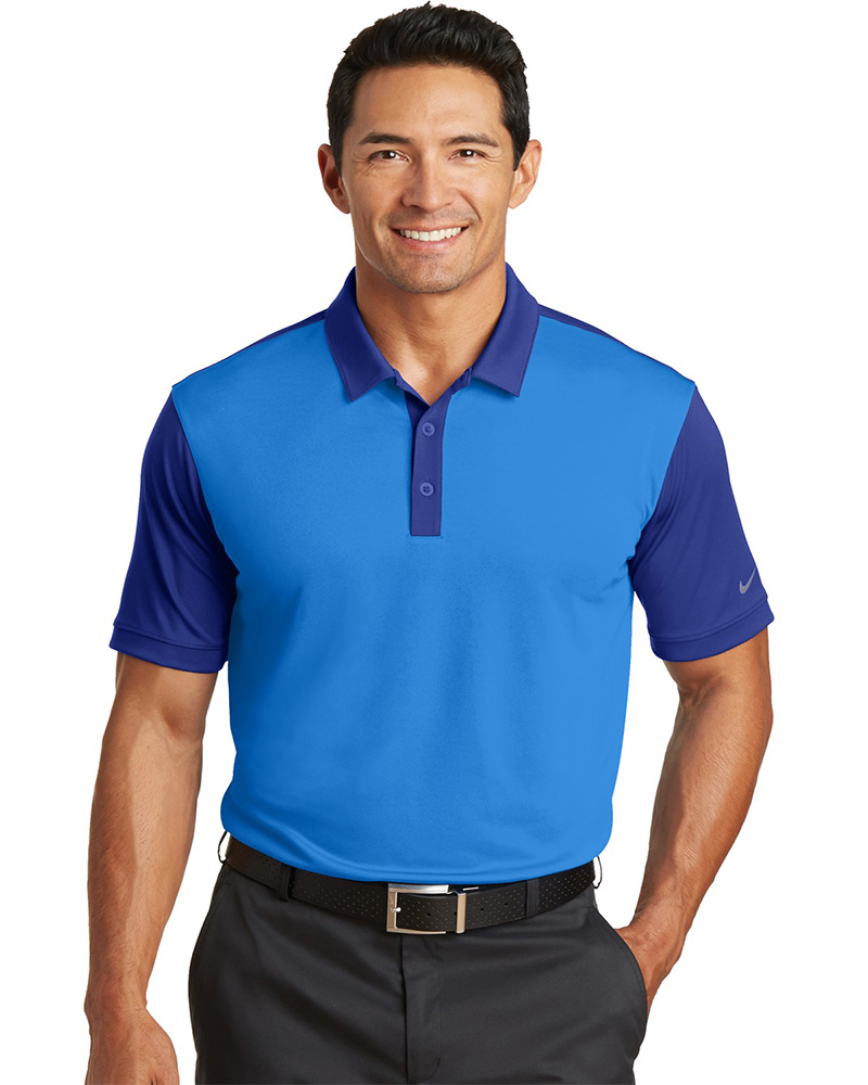 Nike Golf Embroidered Men's Dri-FIT Colorblock Icon Polo