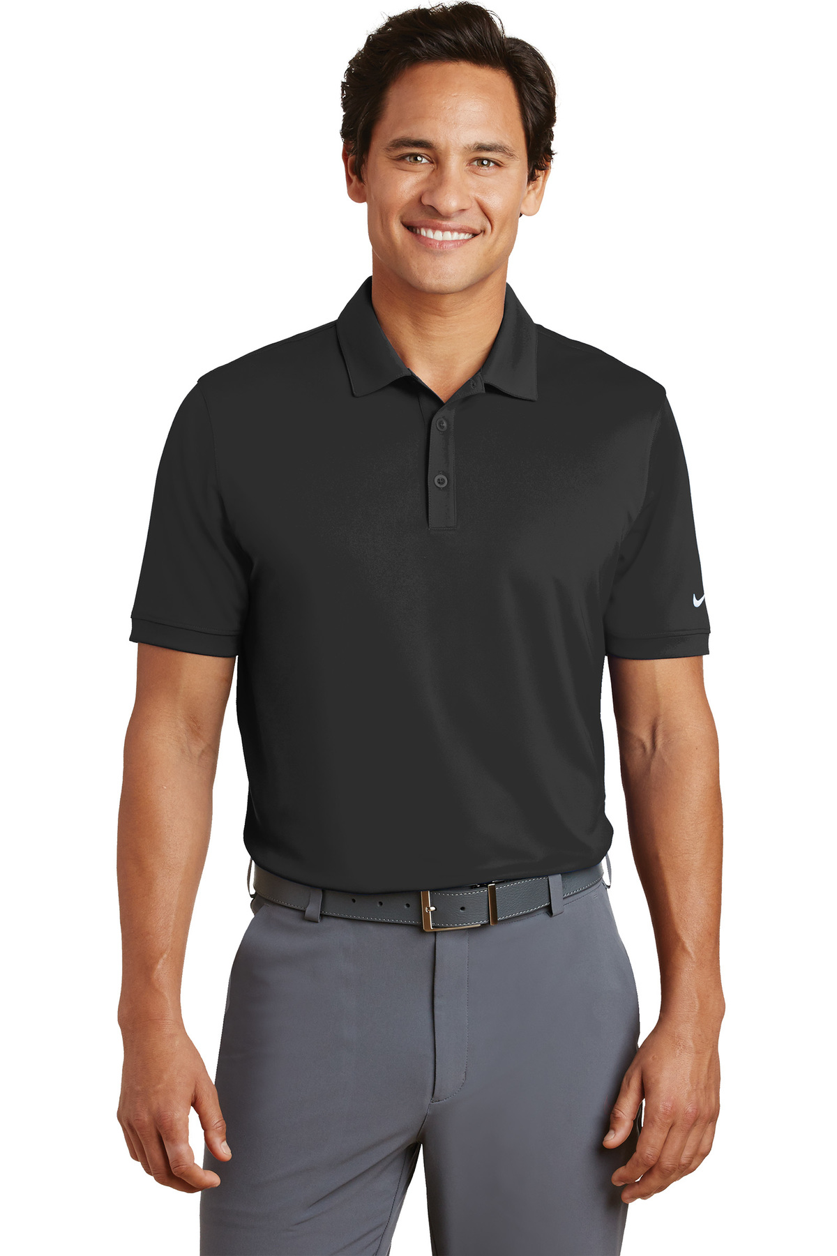 Nike Golf Embroidered Men's Dri-FIT Players Modern Fit Polo - Queensboro