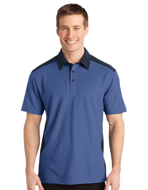 Port Authority Silk Touch Colorblock Polo