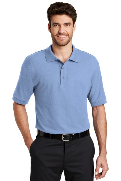 Port Authority Embroidered Men's TALL Silk Touch Polo