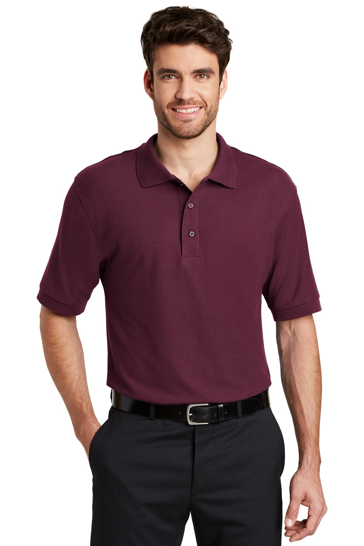 Port Authority Embroidered Men's TALL Silk Touch Polo | All Products ...