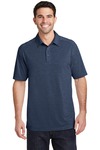 Port Authority Embroidered Men's Digi Heather Performance Polo Thumb