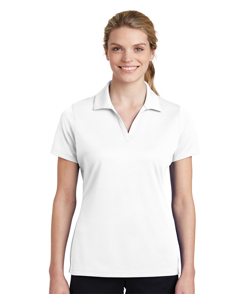 SportTek Printed Women's 100 Performance RacerMesh Polo Polos