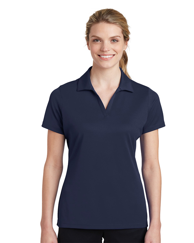 SportTek Printed Women's 100 Performance RacerMesh Polo Polos