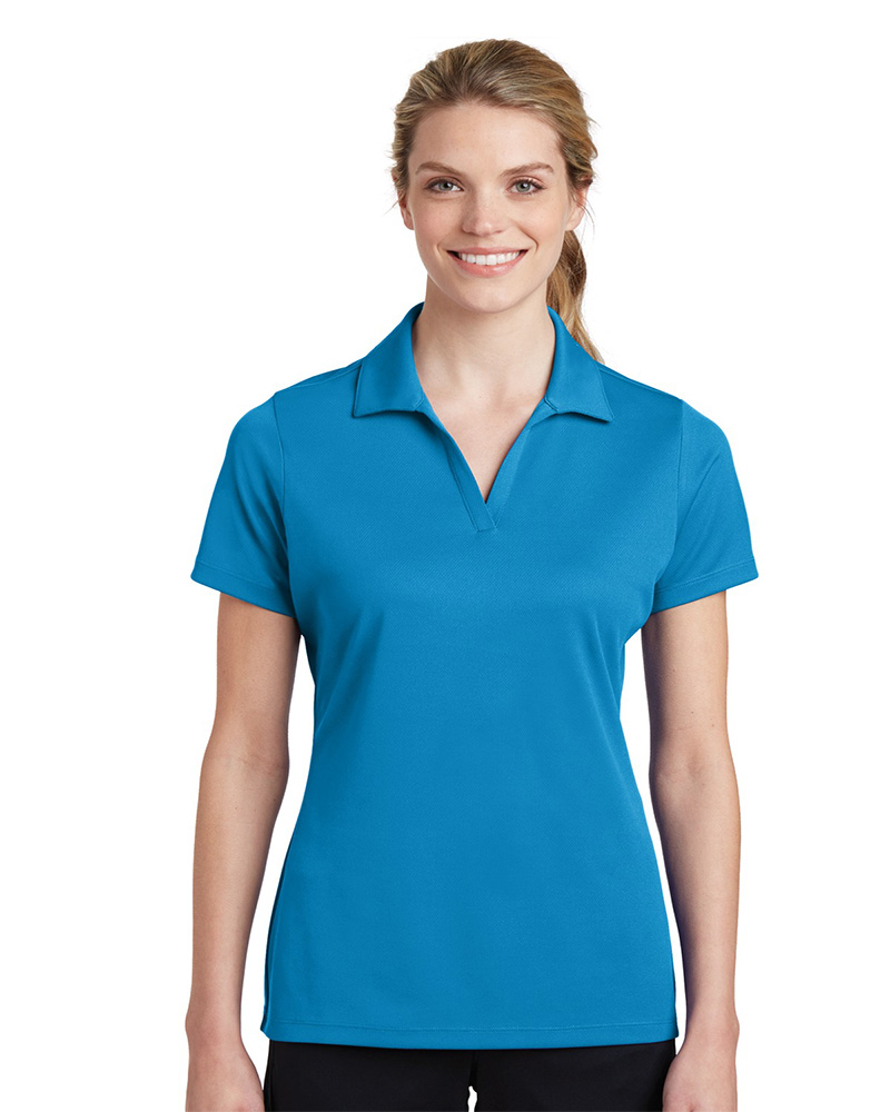 Sport-Tek Printed Women's 100% Performance RacerMesh Polo | Polos ...