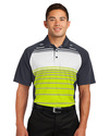 Sport-Tek Embroidered Men's Dry Zone Sublimated Stripe Polo Thumb