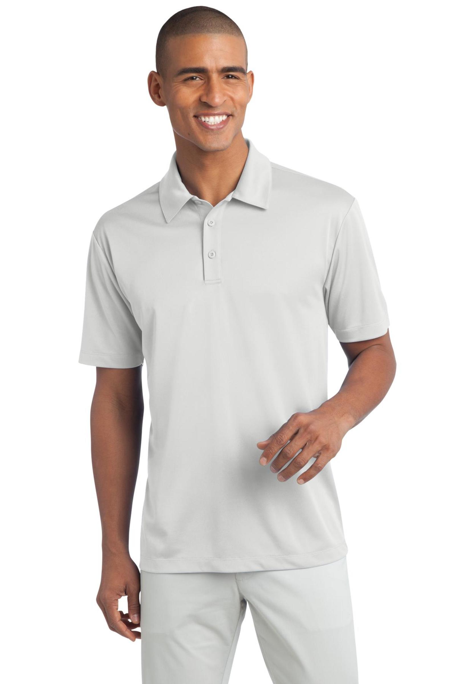 Port Authority Embroidered Men's Tall Silk Touch Performance Polo