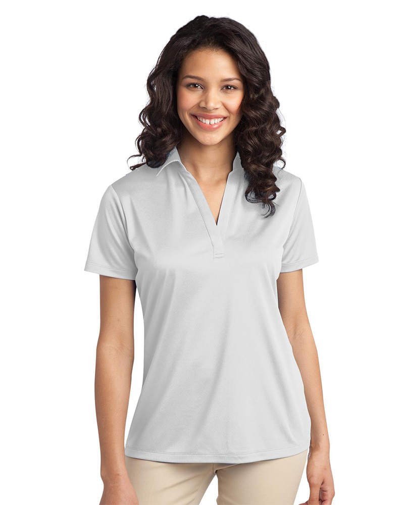 Port Authority Embroidered Women's Silk Touch Performance Polo