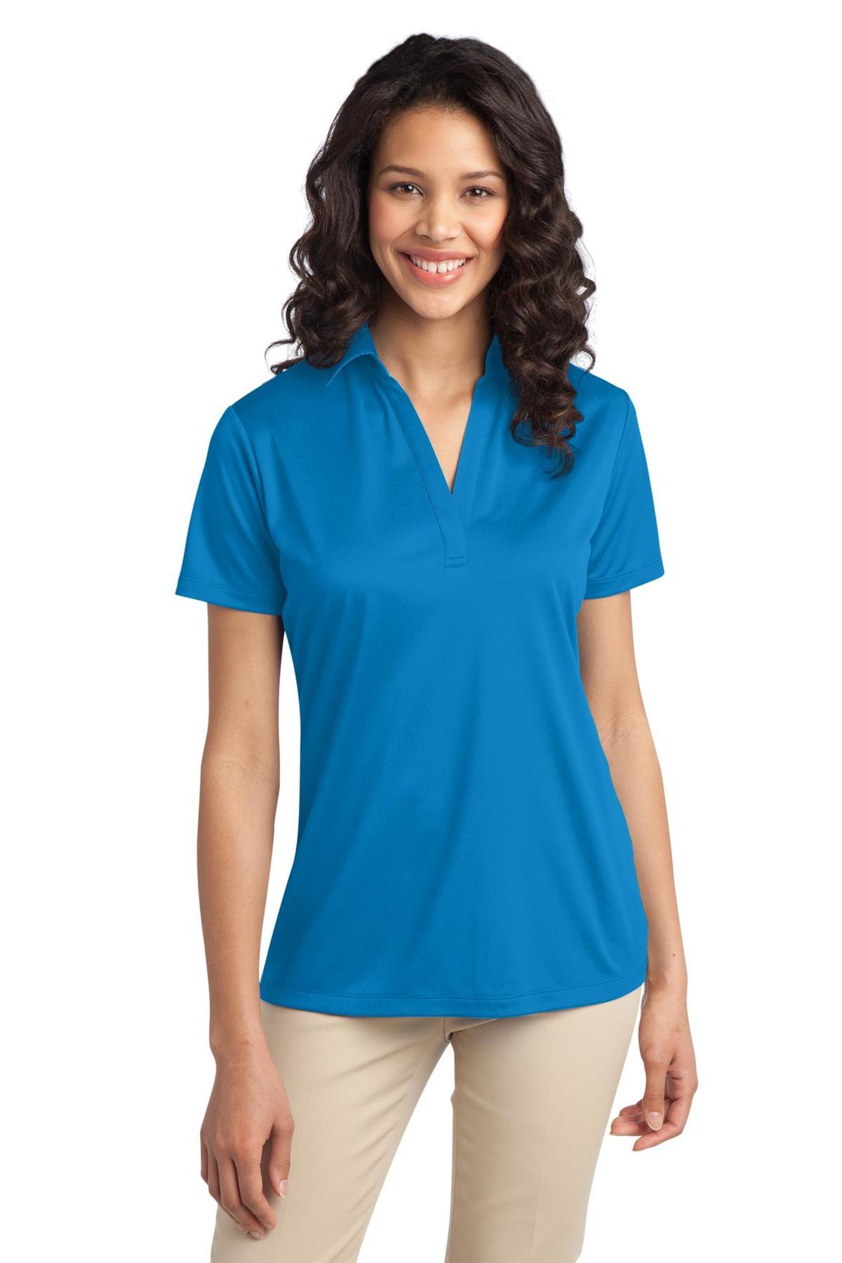 Port Authority Embroidered Women's Silk Touch Performance Polo | Polos ...