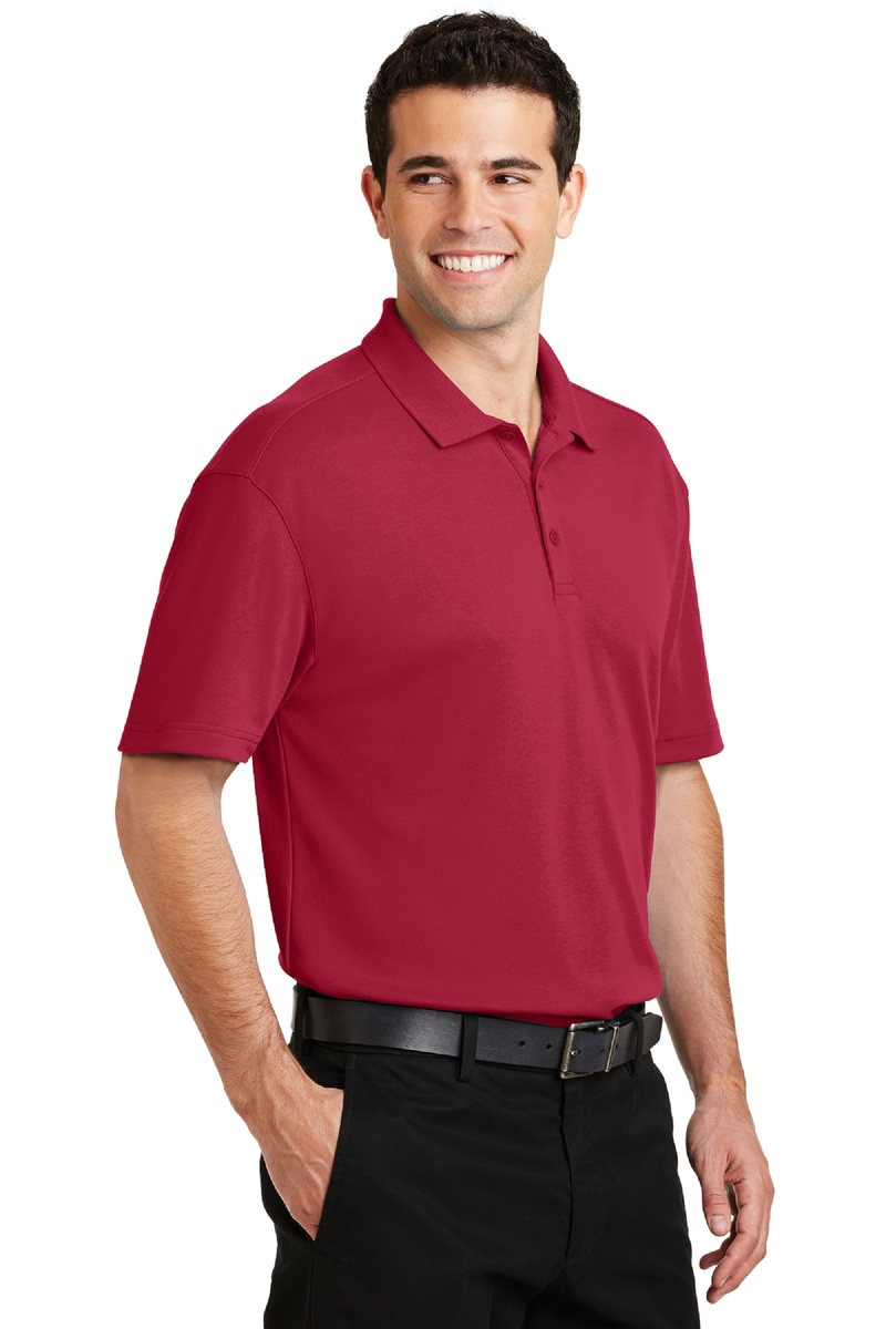 Port Authority Embroidered Men's Silk Touch Interlock Performance Polo