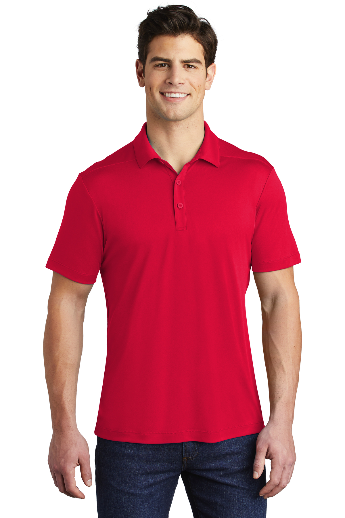 Sport Tek Embroidered Men s Posi UV Pro Polo Polos Queensboro