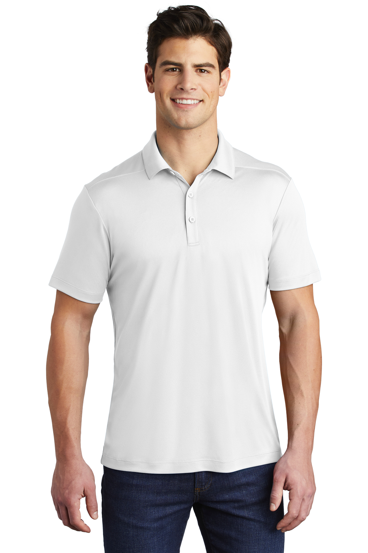 Sport-Tek Embroidered Men's Posi-UV Pro Polo | Polos - Queensboro