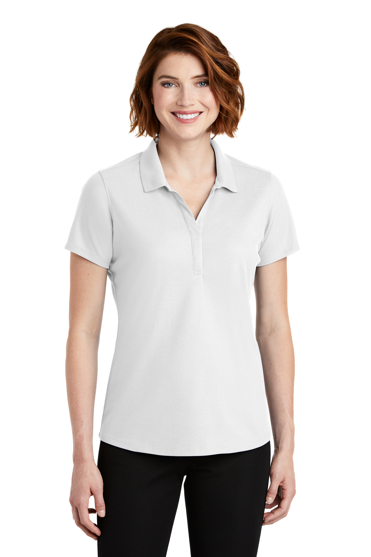 Port Authority Embroidered Women's EZPerformance Pique Polo
