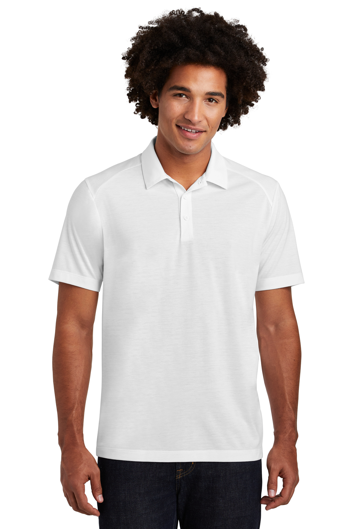 Sport-Tek Embroidered Men's PosiCharge Tri-Blend Wicking Polo | Polos ...