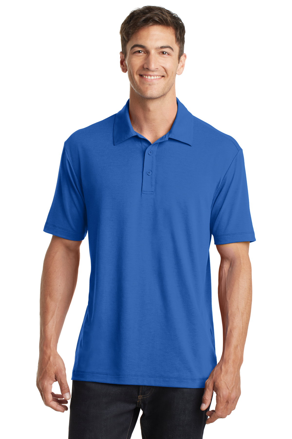 Port Authority Embroidered Men's Comfort Touch Performance Polo ...