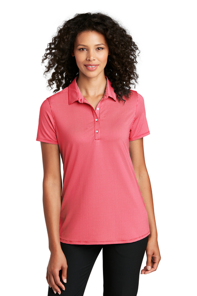 Port Authority Embroidered Women's Gingham Polo