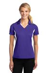 Sport-Tek Embroidered Women's Side Blocked Micropique Sport-Wick Polo Thumb