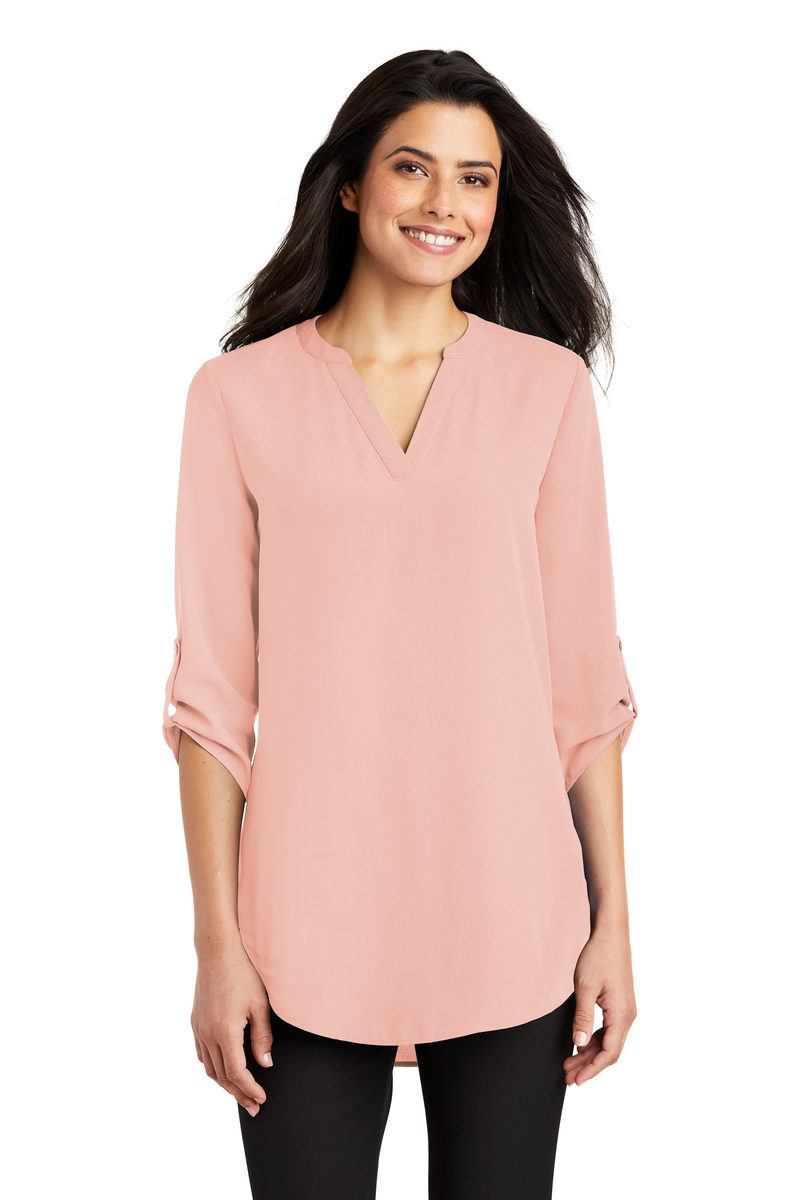 Product Image - Port Authority Embroidered Women's 3/4-Sleeve Tunic Blouse