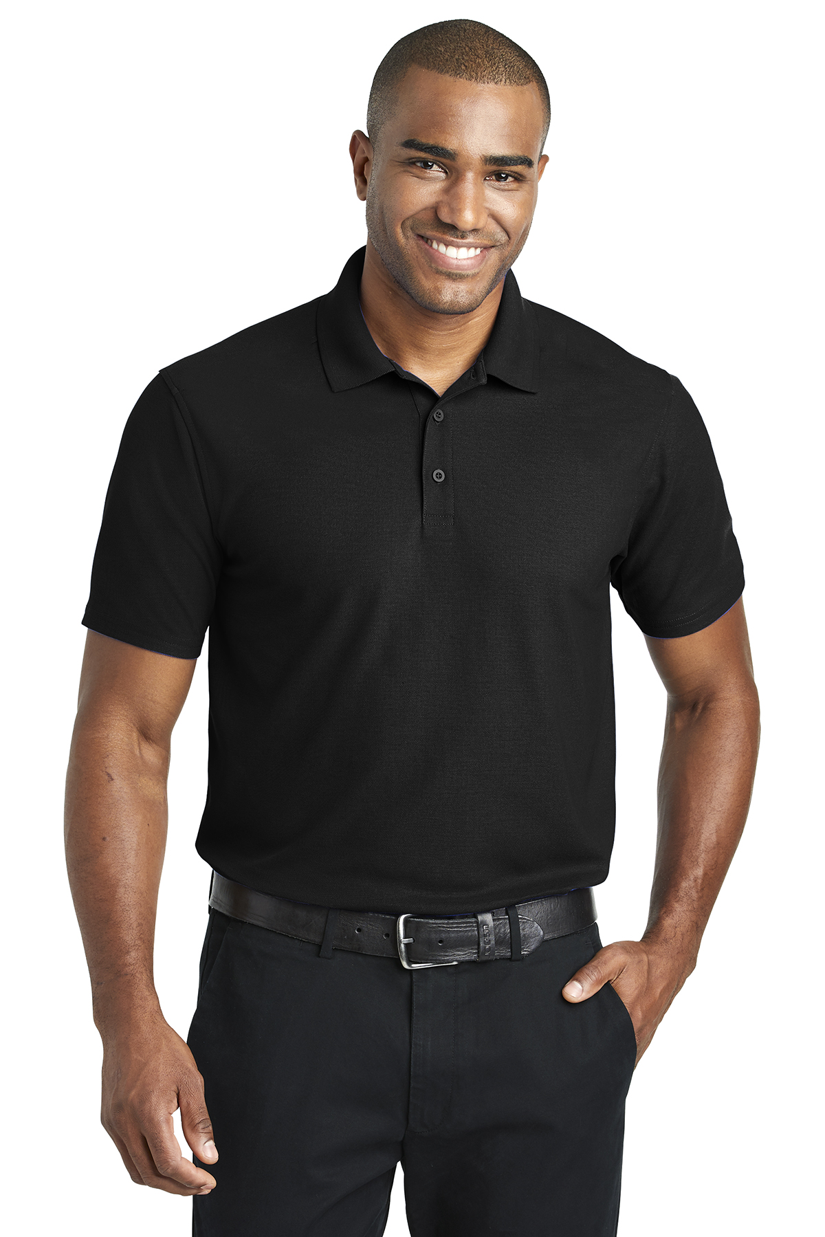 Queensboro Embroidered Men's AP3 All-Purpose Performance Polo
