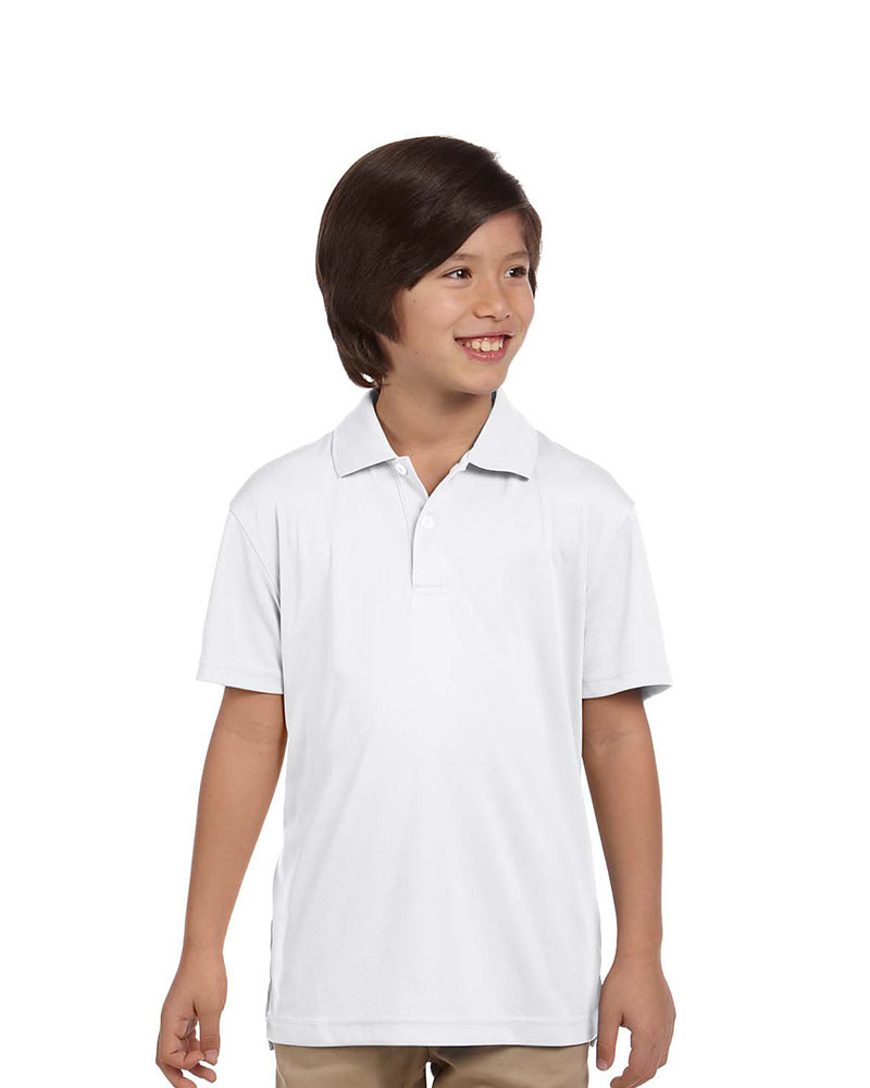Printed Queensboro Youth Luxury Hybrid Polo