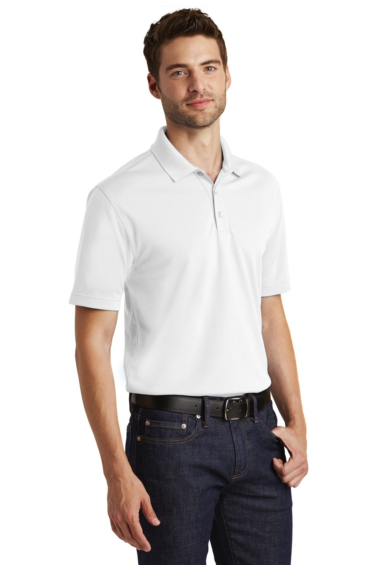 Port Authority Embroidered Men's Dry Zone UV Micro-Mesh Polo