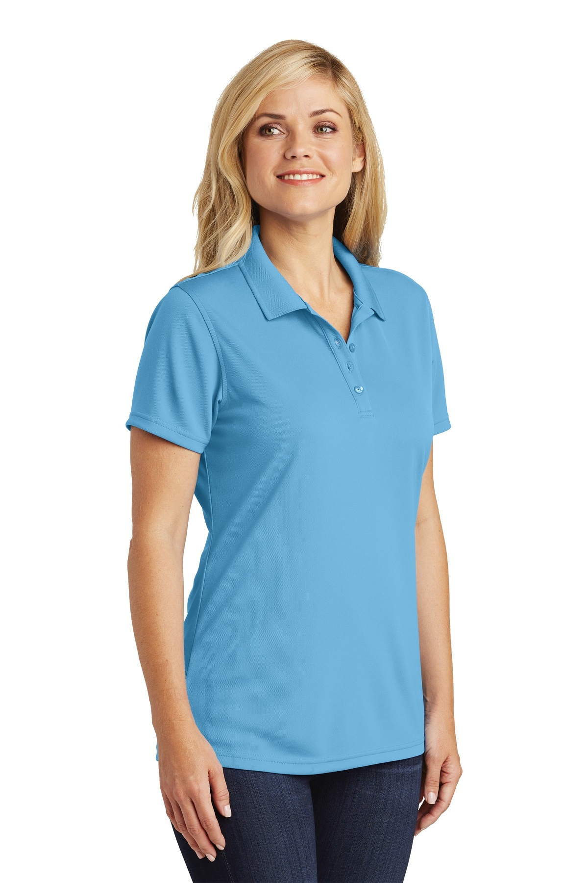 Port Authority Embroidered Women's Dry Zone UV Micro-Mesh Polo - Queensboro