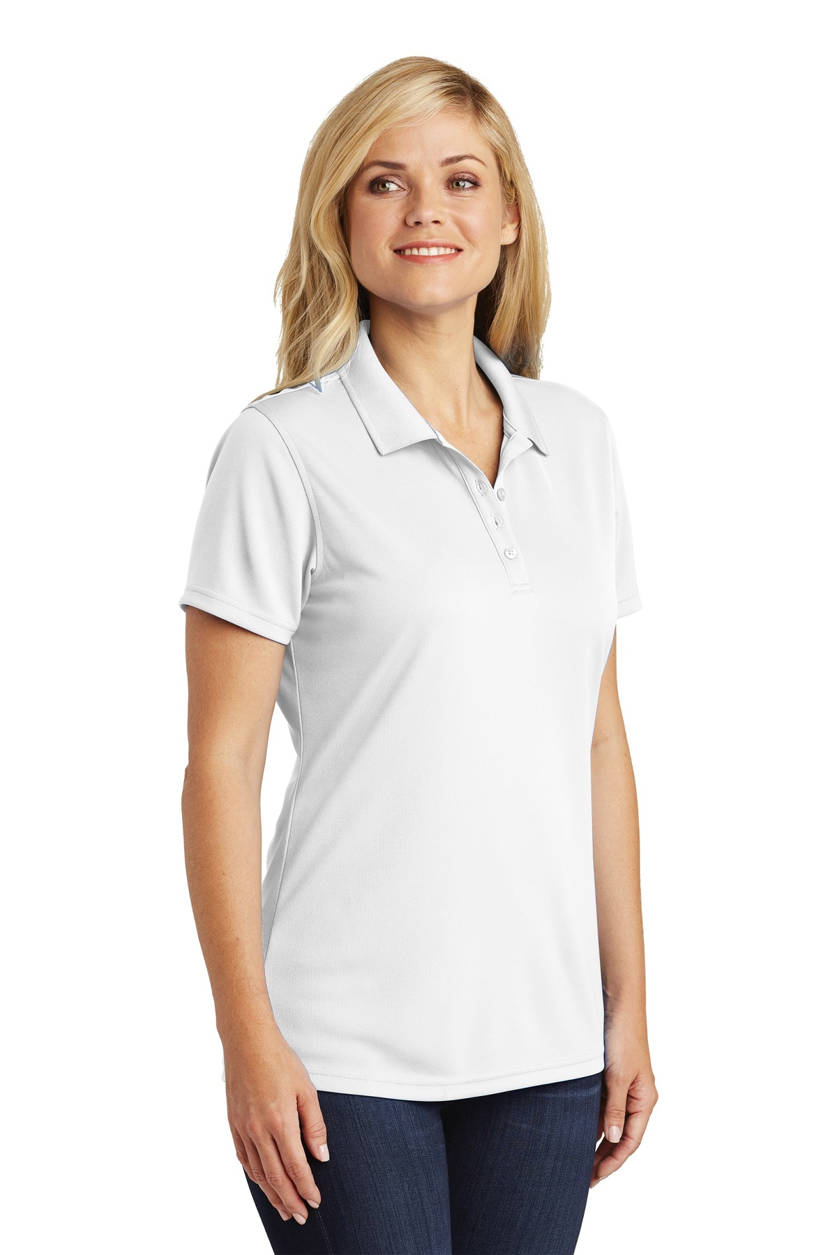 Port Authority Embroidered Women's Dry Zone UV Micro-Mesh Polo - Queensboro