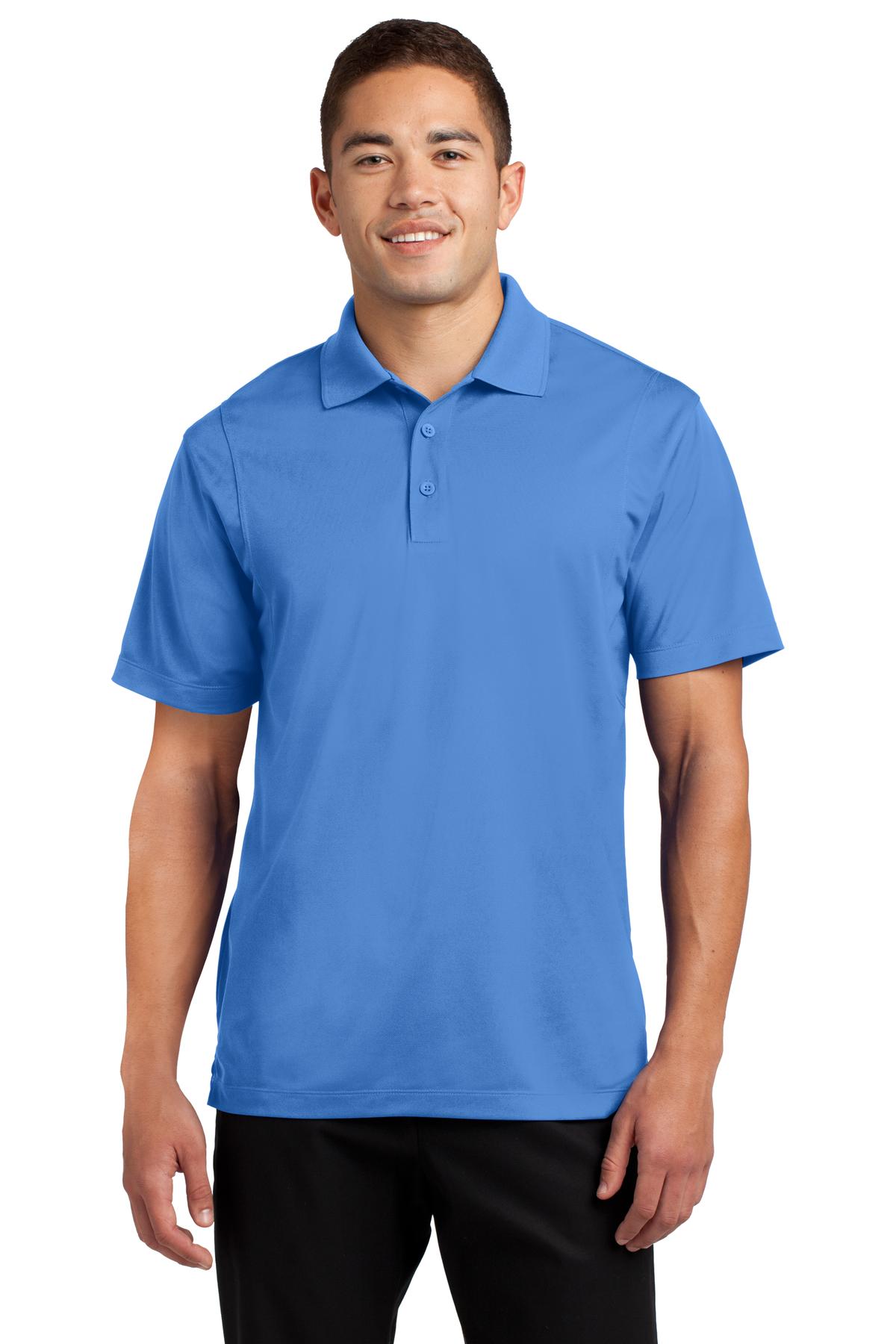 Sport-Tek Embroidered Men's Micropique Sport-Wick Polo - Queensboro