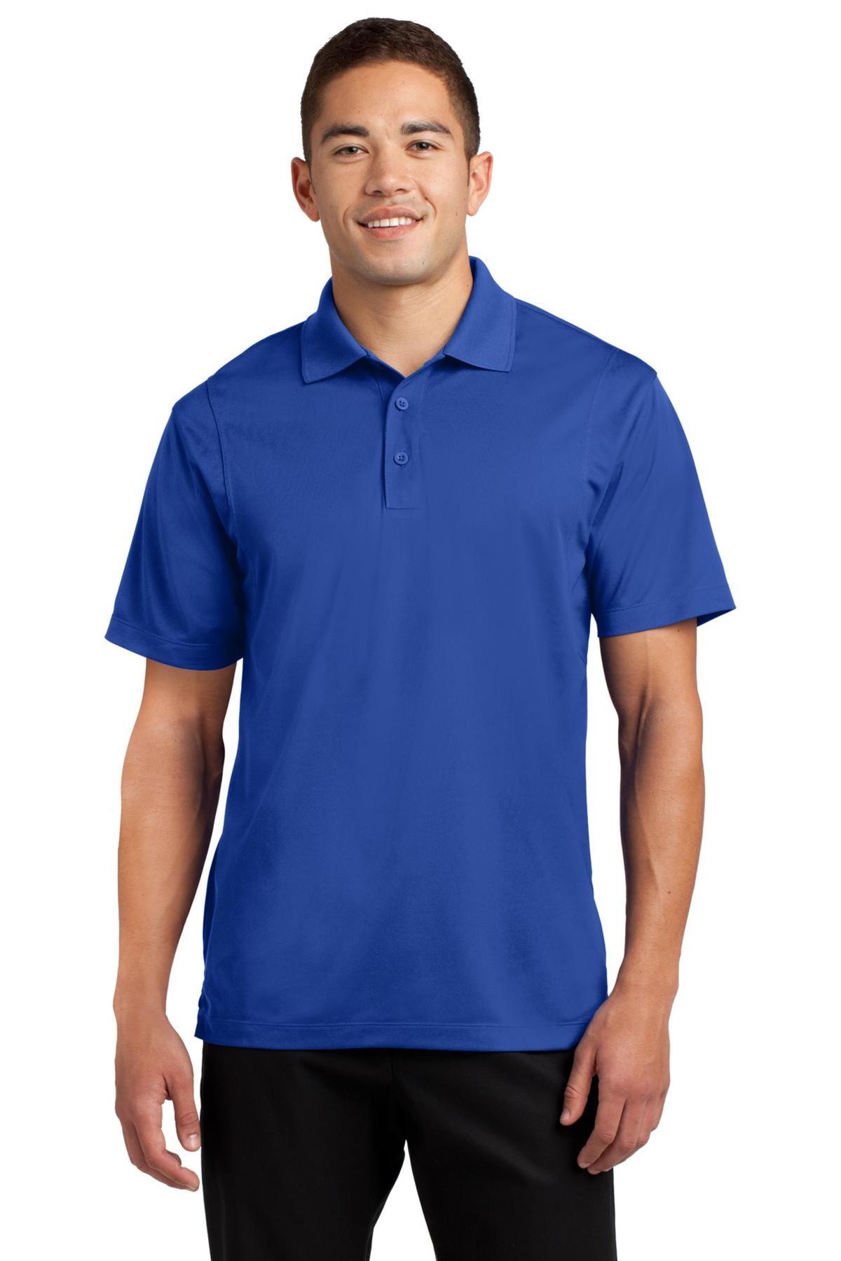 Sport-Tek Embroidered Men's Micropique Sport-Wick Polo - Queensboro