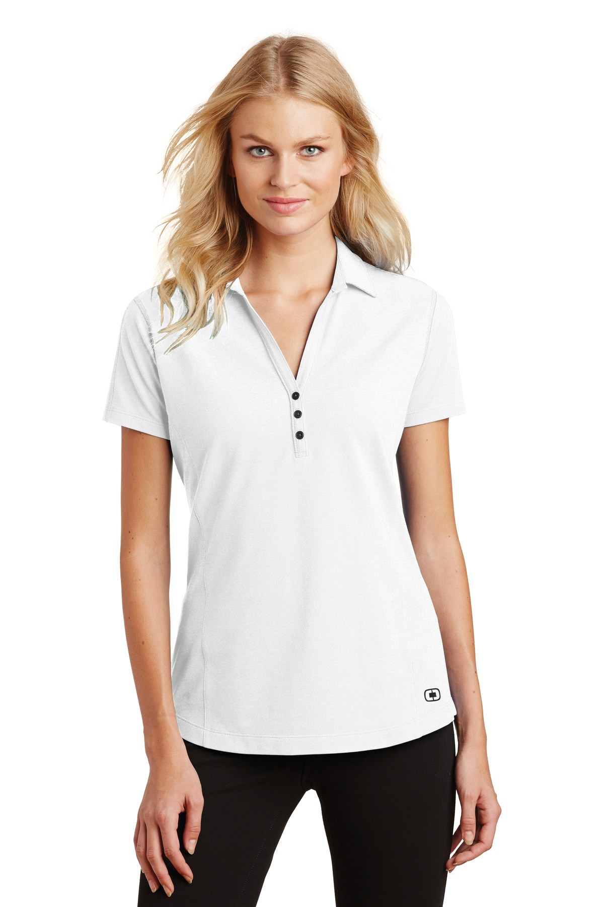 OGIO Embroidered Women's Onyx Polo