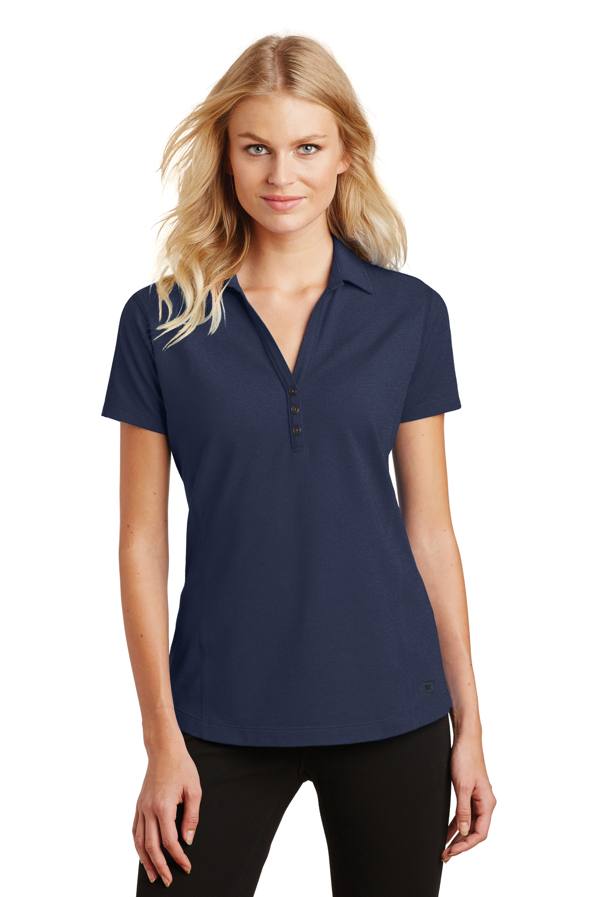 OGIO Embroidered Women's Onyx Polo Queensboro