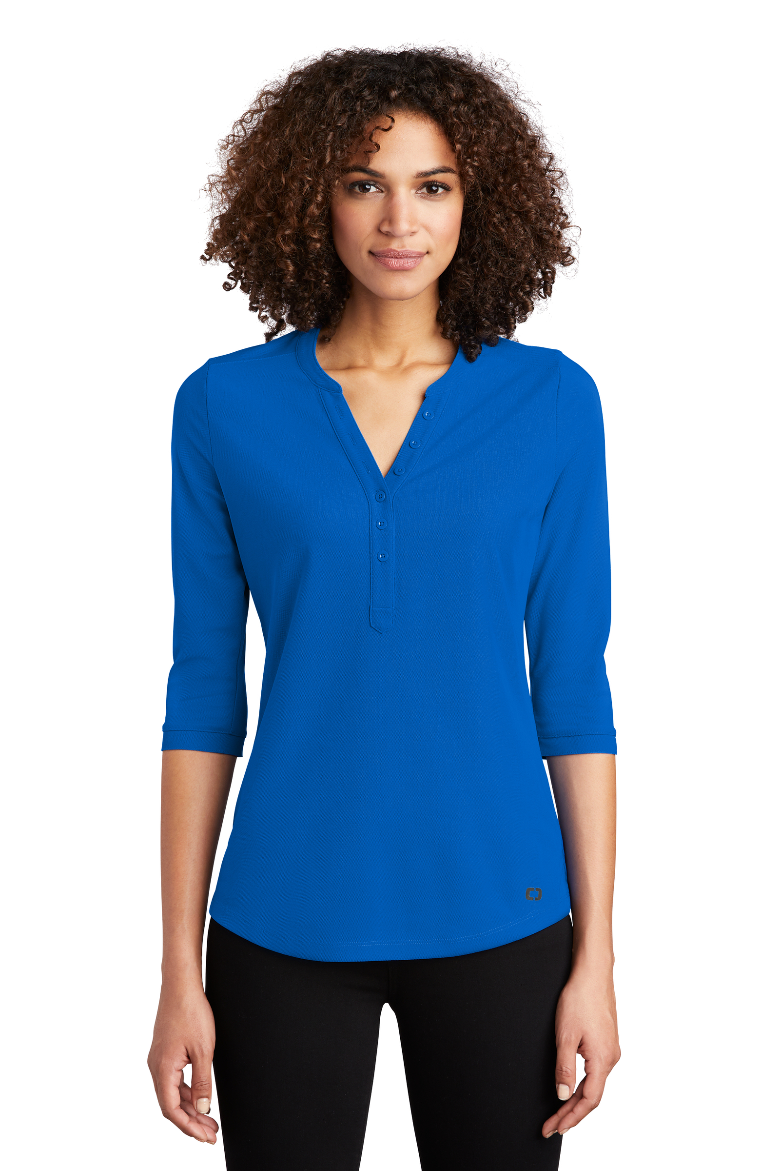 OGIO Embroidered Women's Jewel Henley
