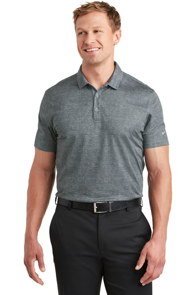 Nike Embroidered Men's Dri-FIT Crosshatch Polo