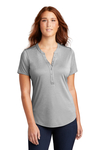 Sport-Tek Embroidered Women's Endeavor Henley Thumb