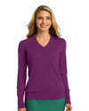 Port Authority Embroidered Women's V-Neck Sweater Thumb
