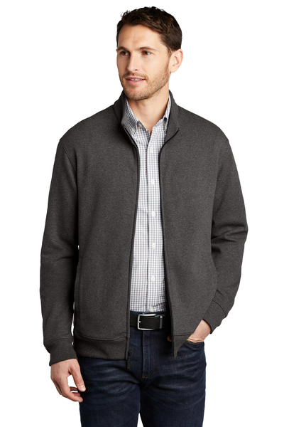 Port Authority Embroidered Men's Interlock Full-Zip