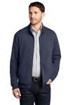 Port Authority Embroidered Men's Interlock Full-Zip Thumb
