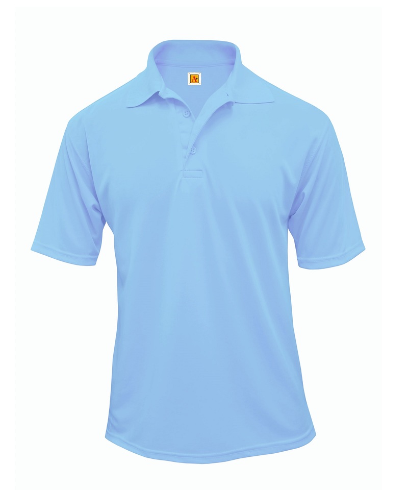 Product Image - A+ Embroidered Men's Performance Polo; performance polo